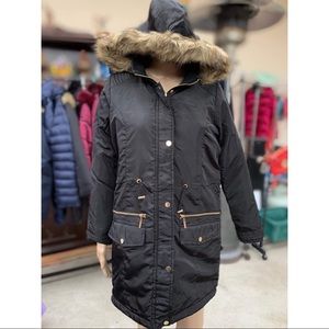 Black winter jacket